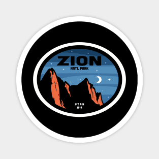 Zion National Park Utah T-Shirt Gift Magnet